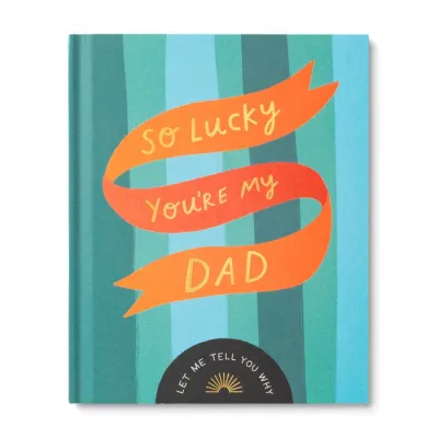 Gift Book - So Lucky You're My Dad