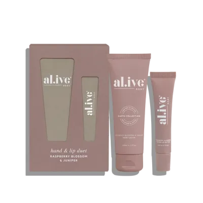 Hand &amp; Lip Duet - Raspberry Blossom &amp; Juniper