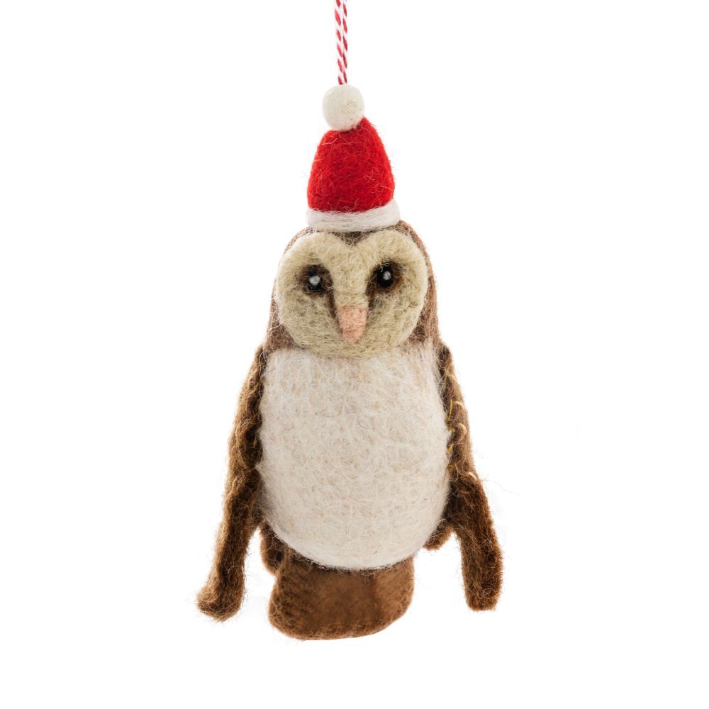 Felt Barn Owl Owen