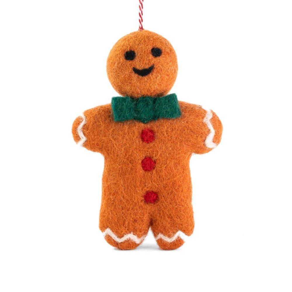 Felt-Gingerbread Man