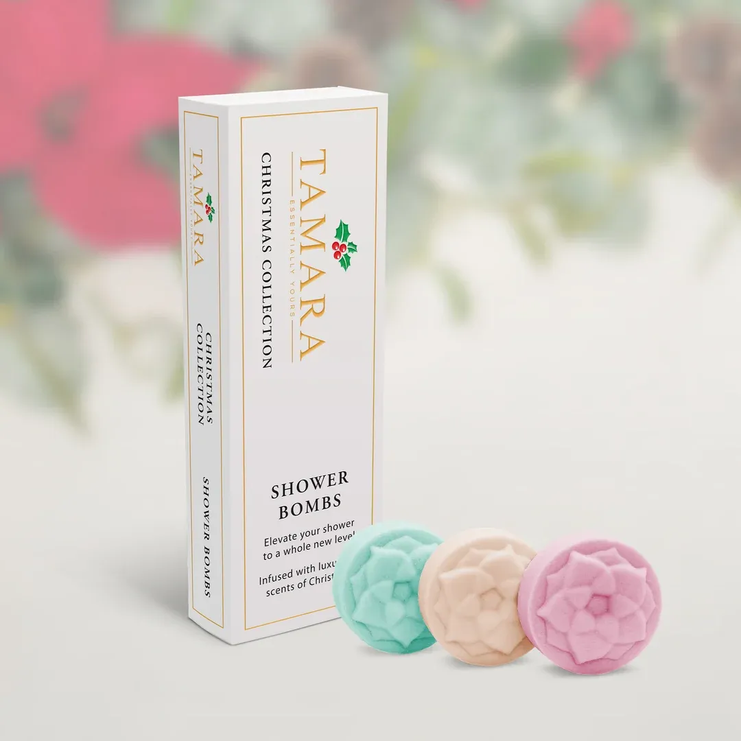 Christmas Collection - Box of 3 Shower Bombs