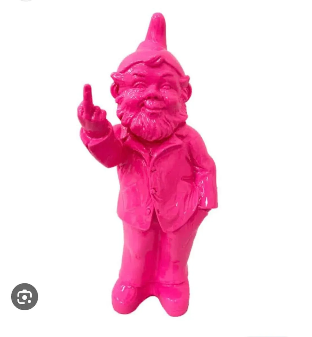 Cheeky Gnome Fingers Pink 35CM