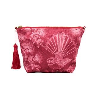 In Bloom Velvet Cosmetic Bag