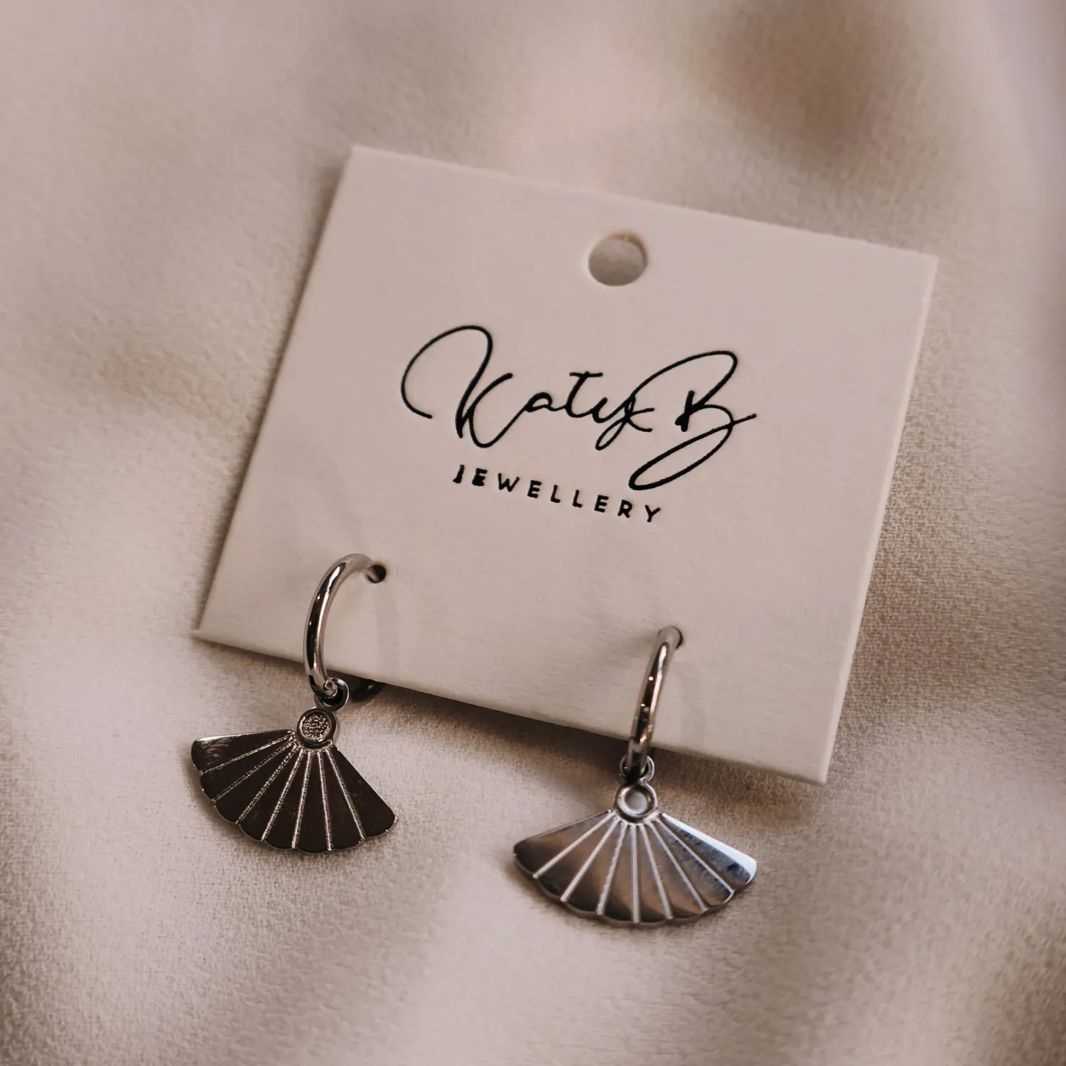 Fan Hoop - silver