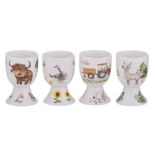 Little Farm Assorted Set of 4 Egg Cup