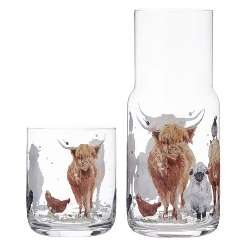 Paddock Pals Carafe &amp; Glass Set