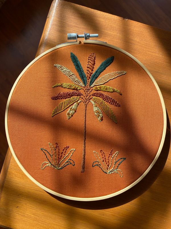 Kit de broderie - Palmier du désert