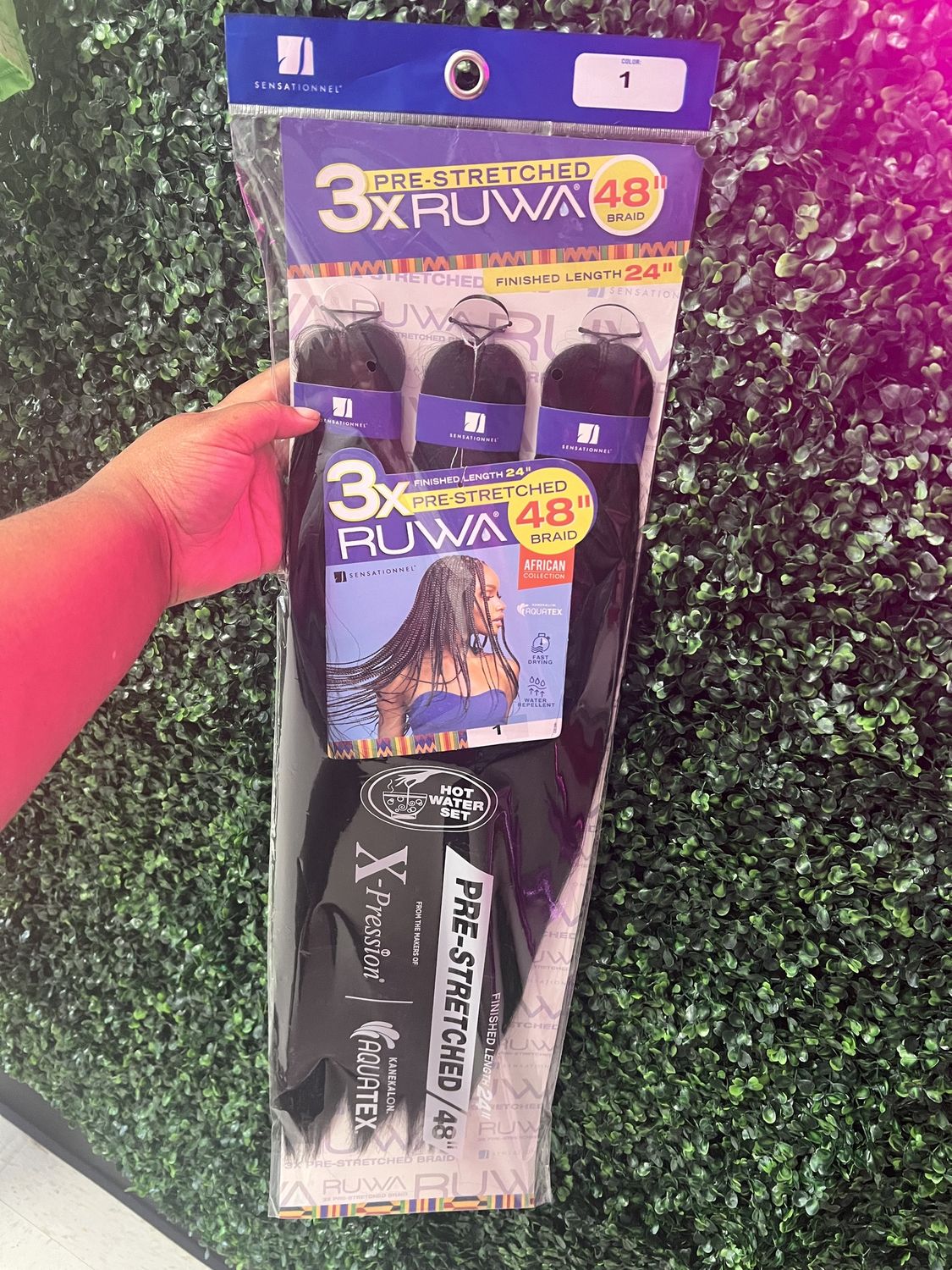 3X RUWA BRAID 48&quot; 1