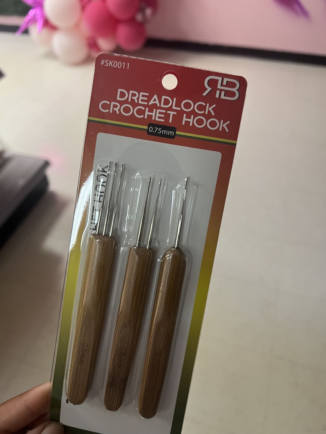 3PCS DREADLOCK CROCHET HOOK
