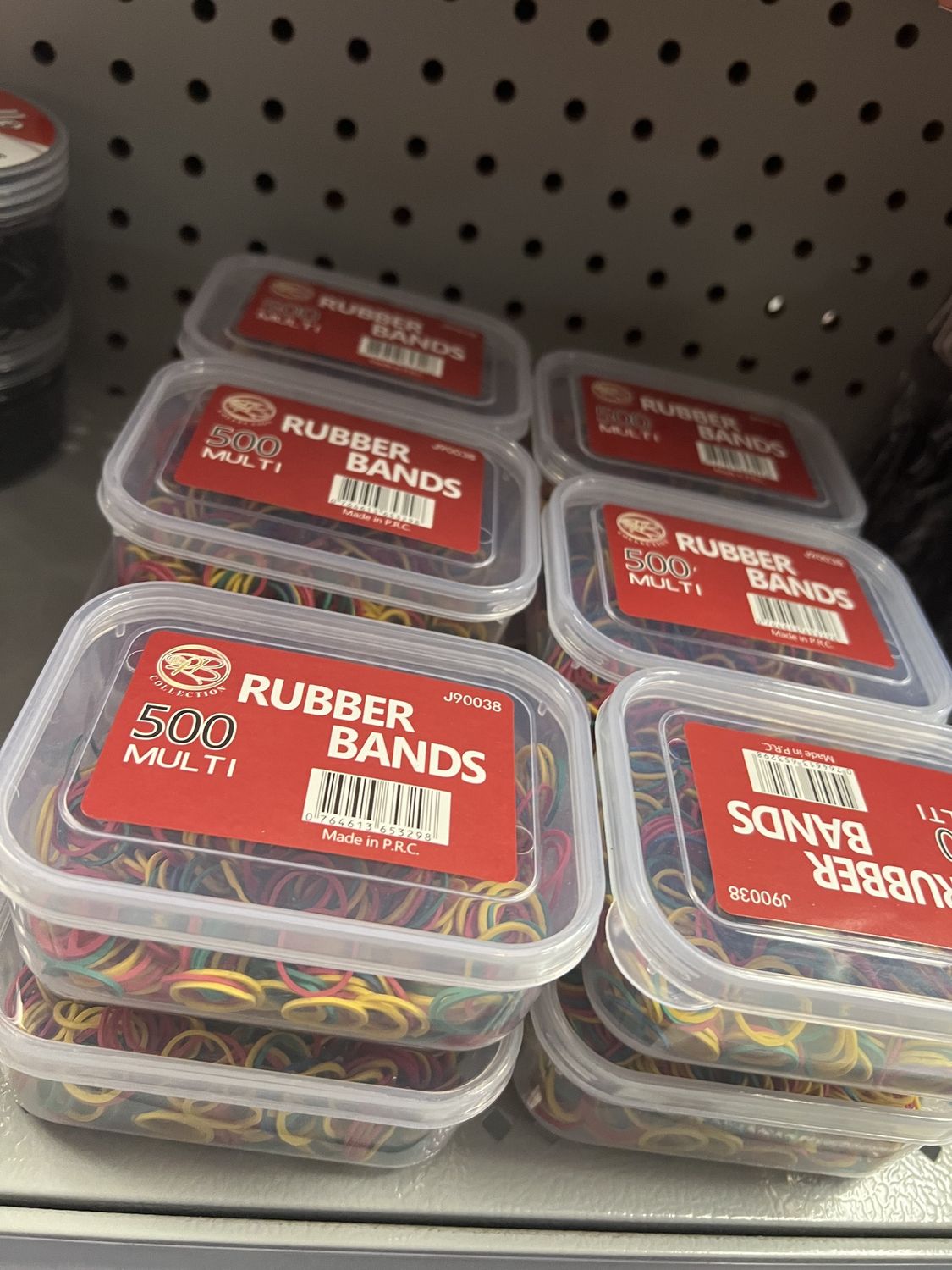 500 MULTI COLOR RUBBER BANDS