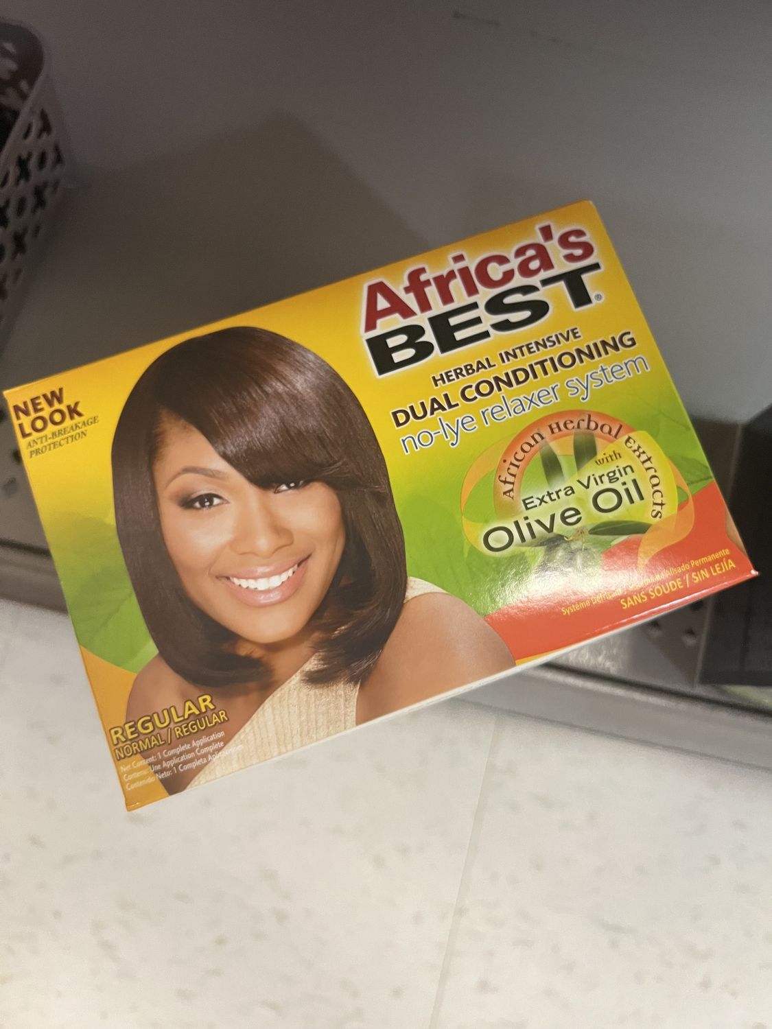 AFRICA&#39;S BEST KIT REGULAR NO LYE