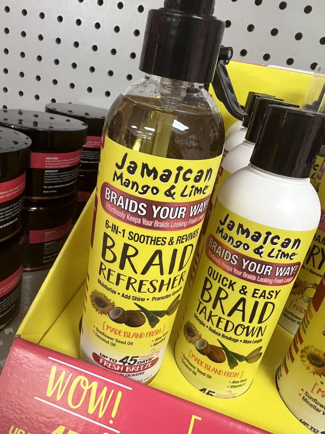 JAMAICAN MANGO &amp; LIME BRAID REFRESHER