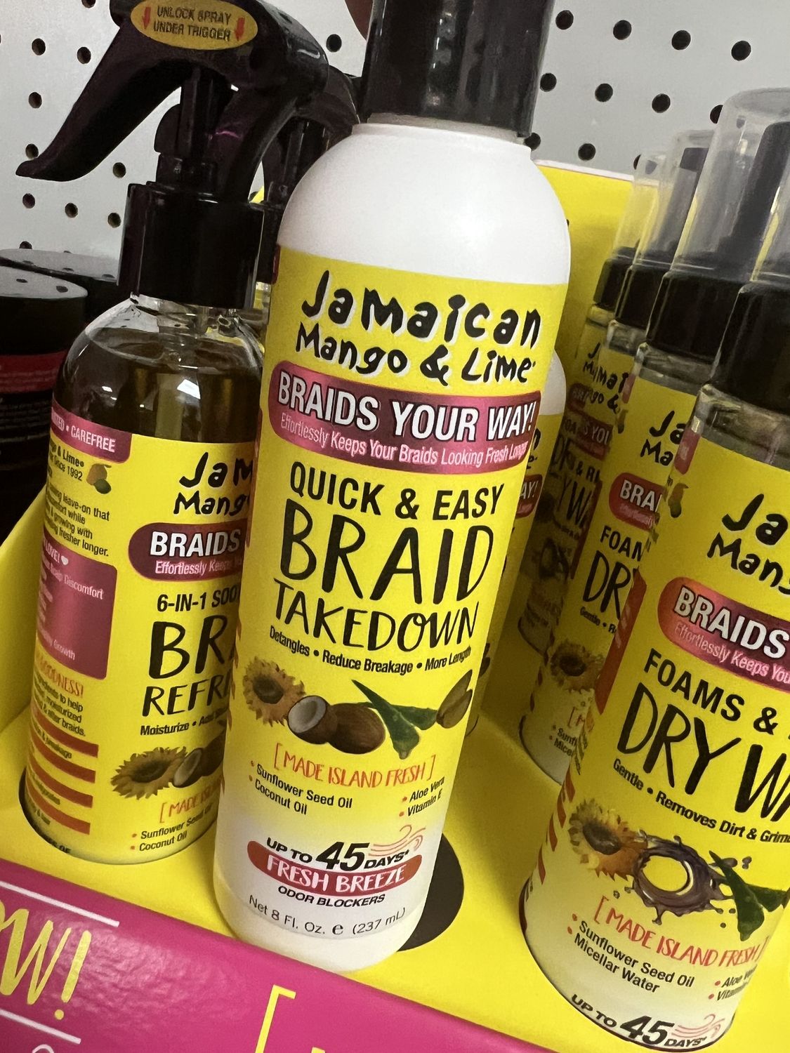 JAMAICAN MANGO &amp; LIME BRAID TAKEDOWN