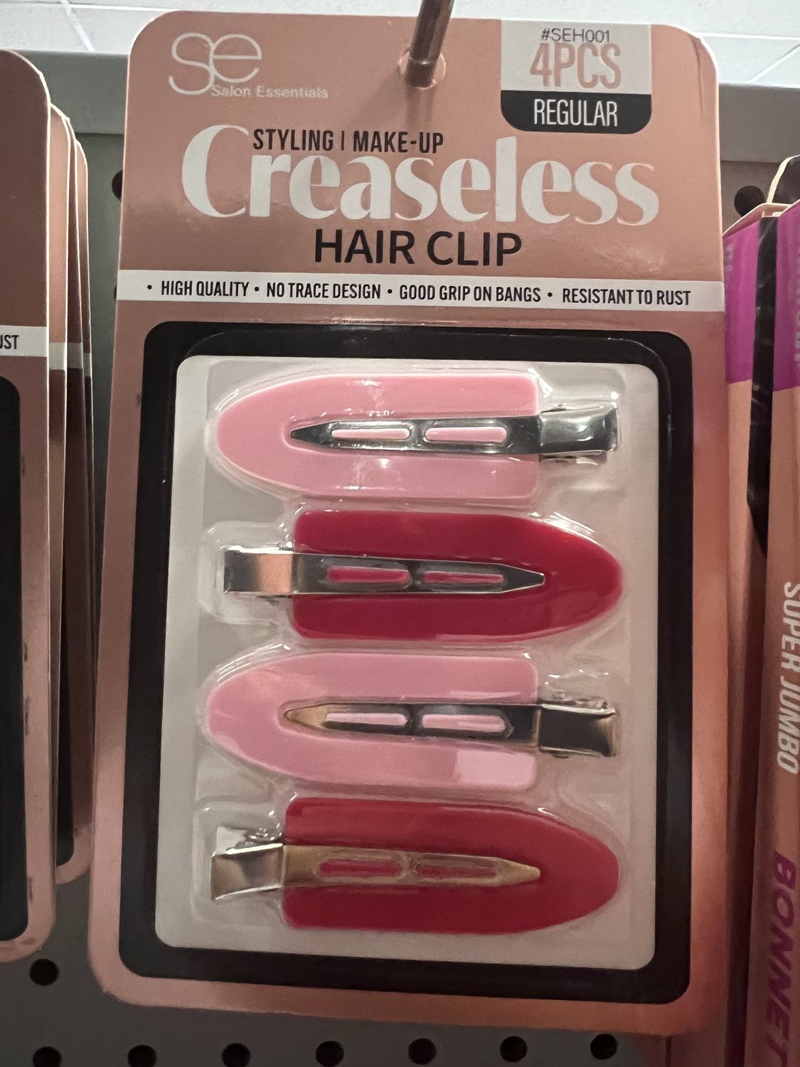 CREASELESS HAIR CLIP