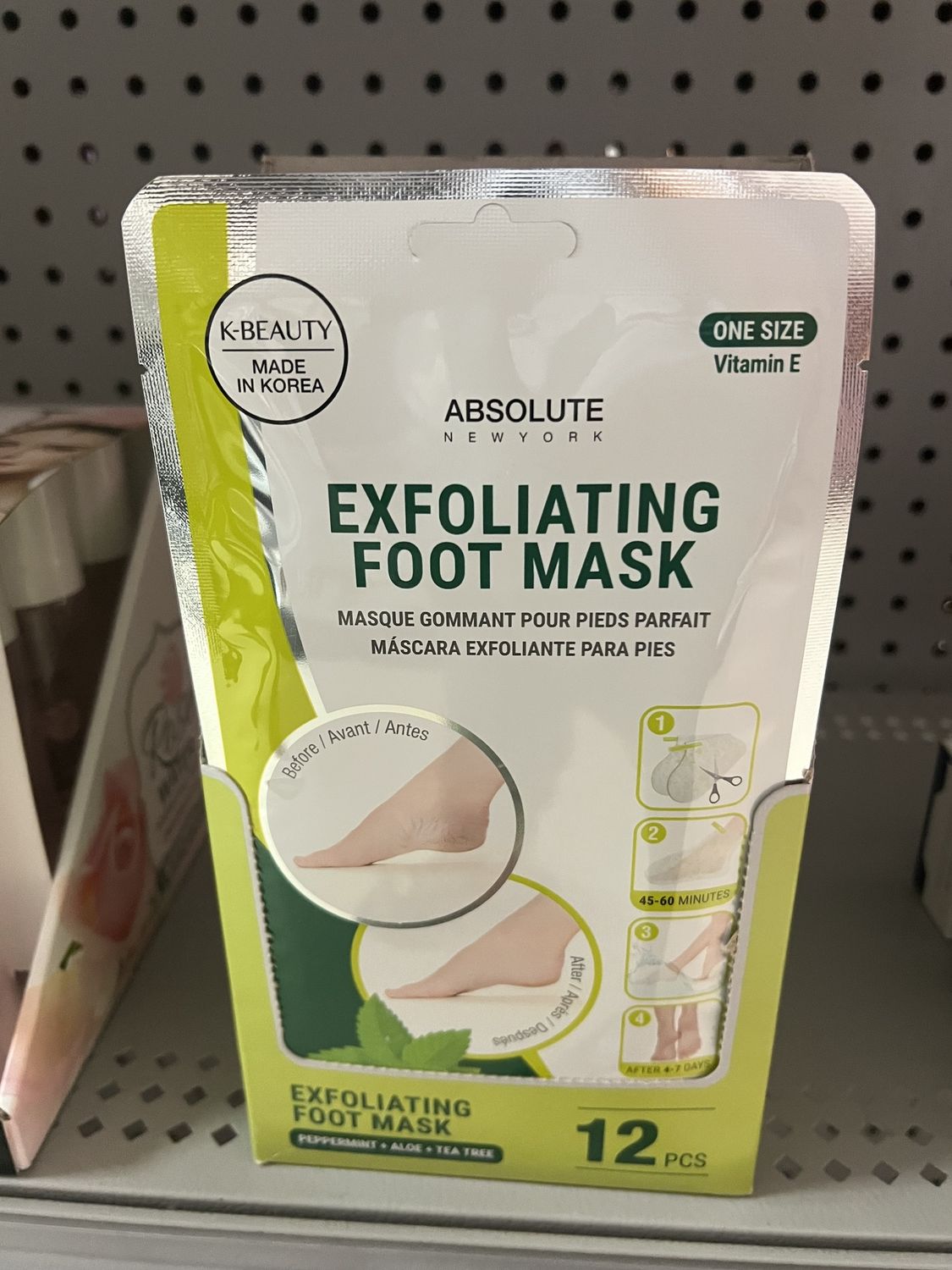EXFOLIATING FOOT MASK