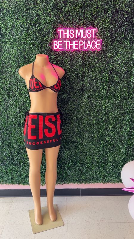 2PC DEISEL SWIM PIECE