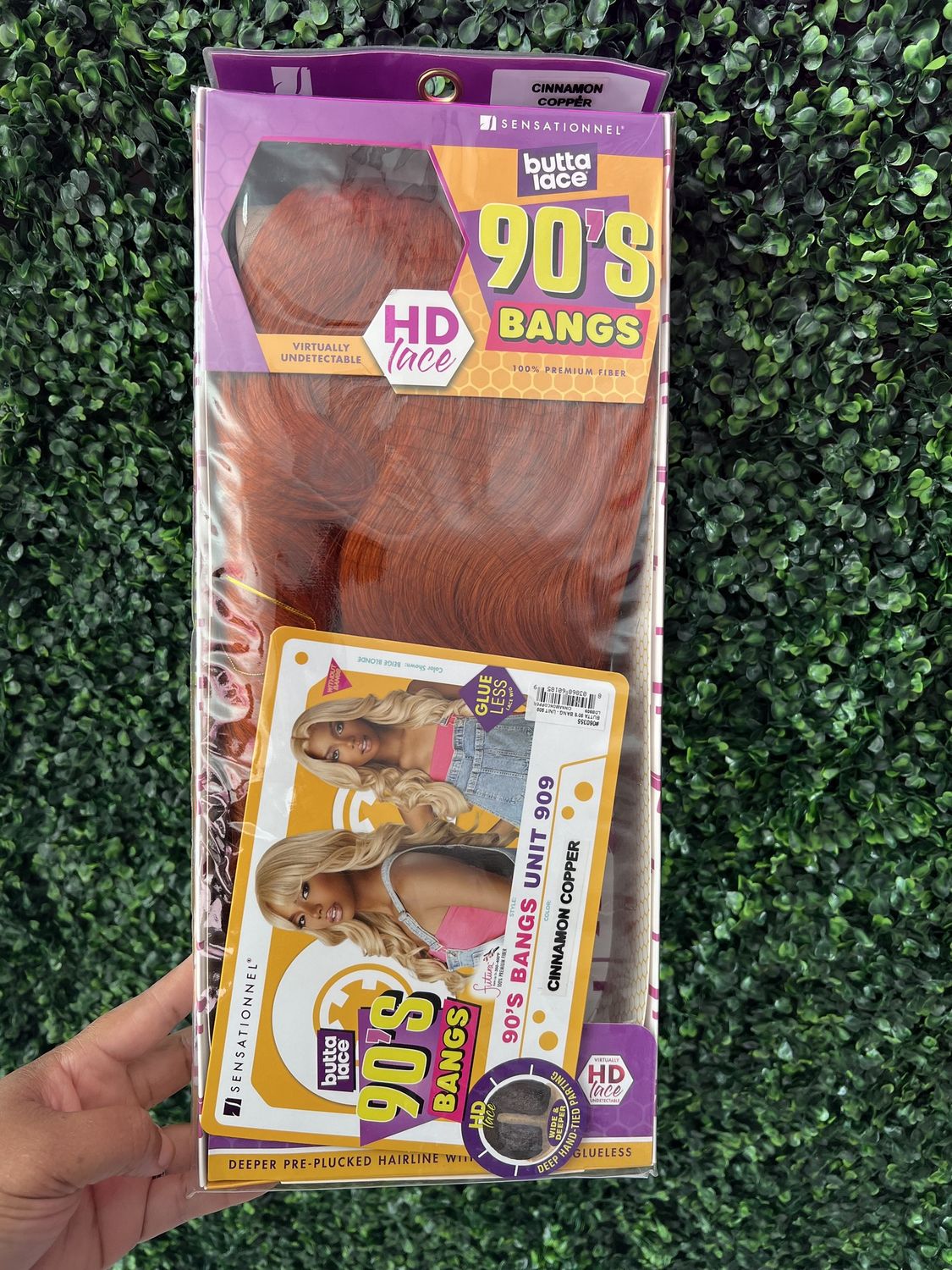 BUTTA 90&#39;S BANG LACE WIG UNIT 909