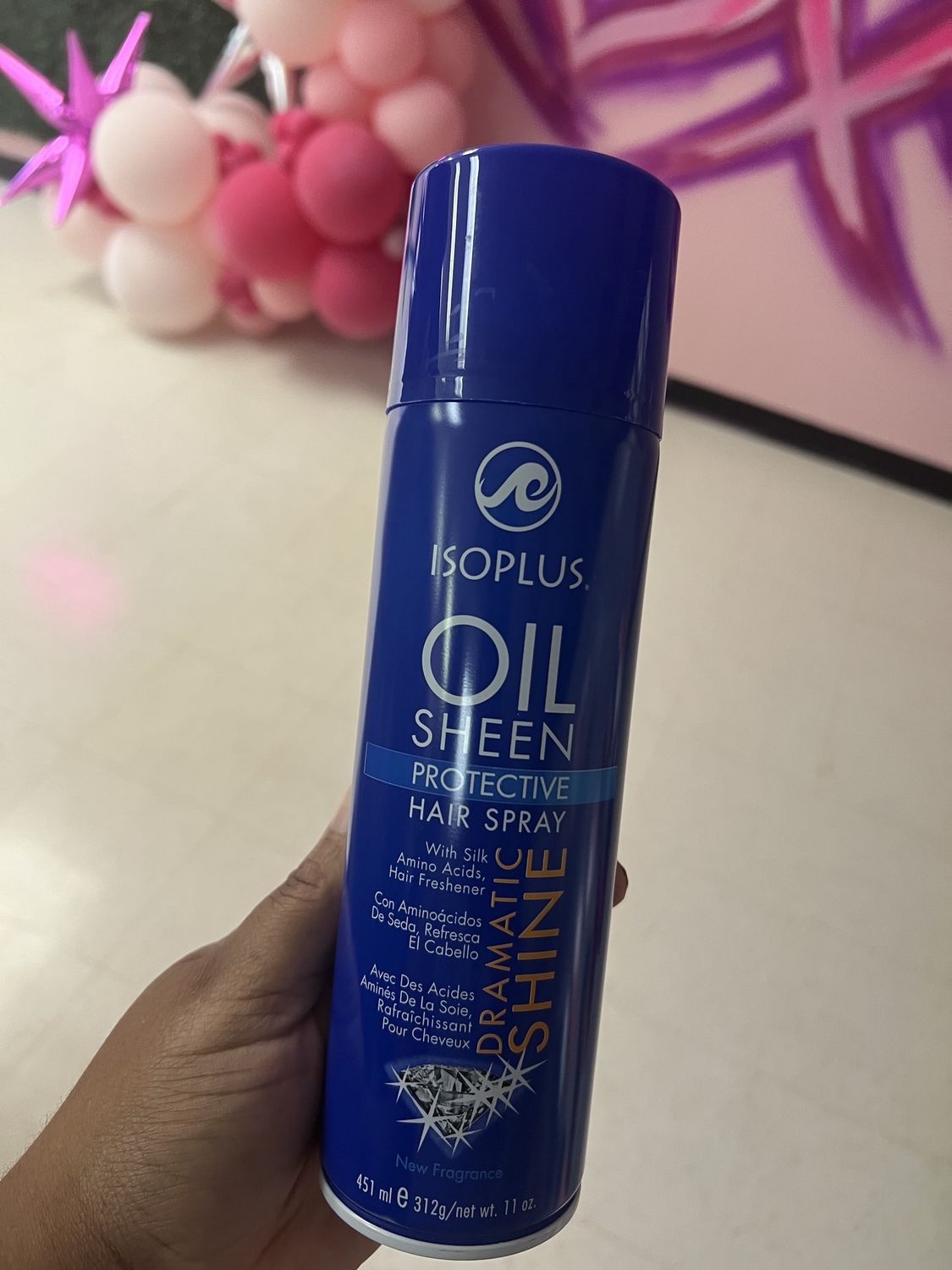 ISOPLUS SHEEN SPRAY