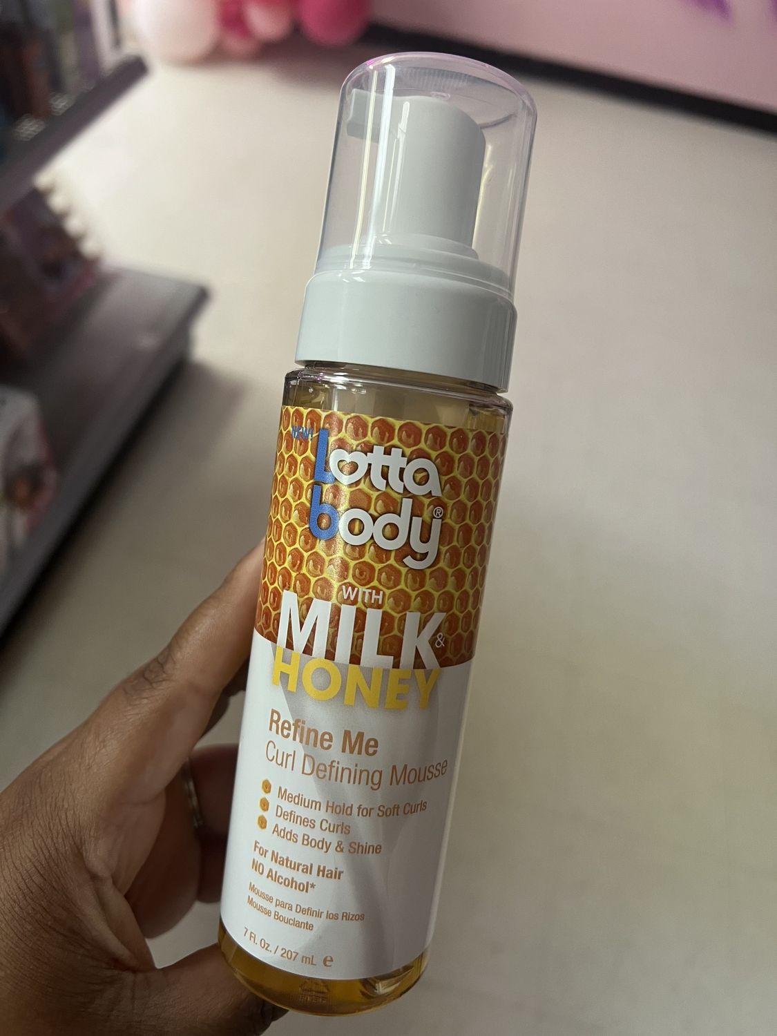 LOTTABODY MILK &amp; HONEY CURL DEFINE MOUSSE