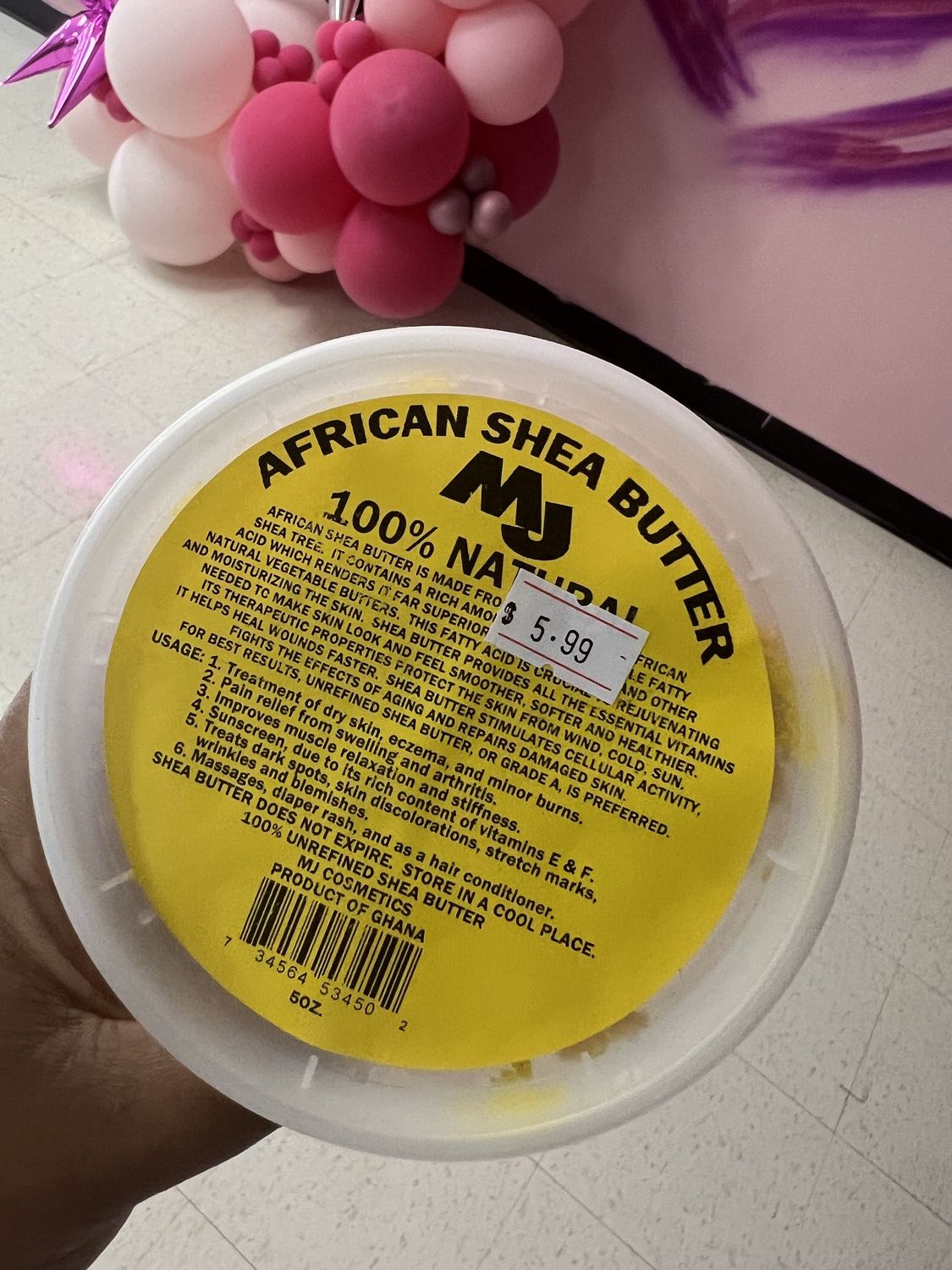 ORIGINAL AFRICAN BLACK SOAP SHEA BUTTER