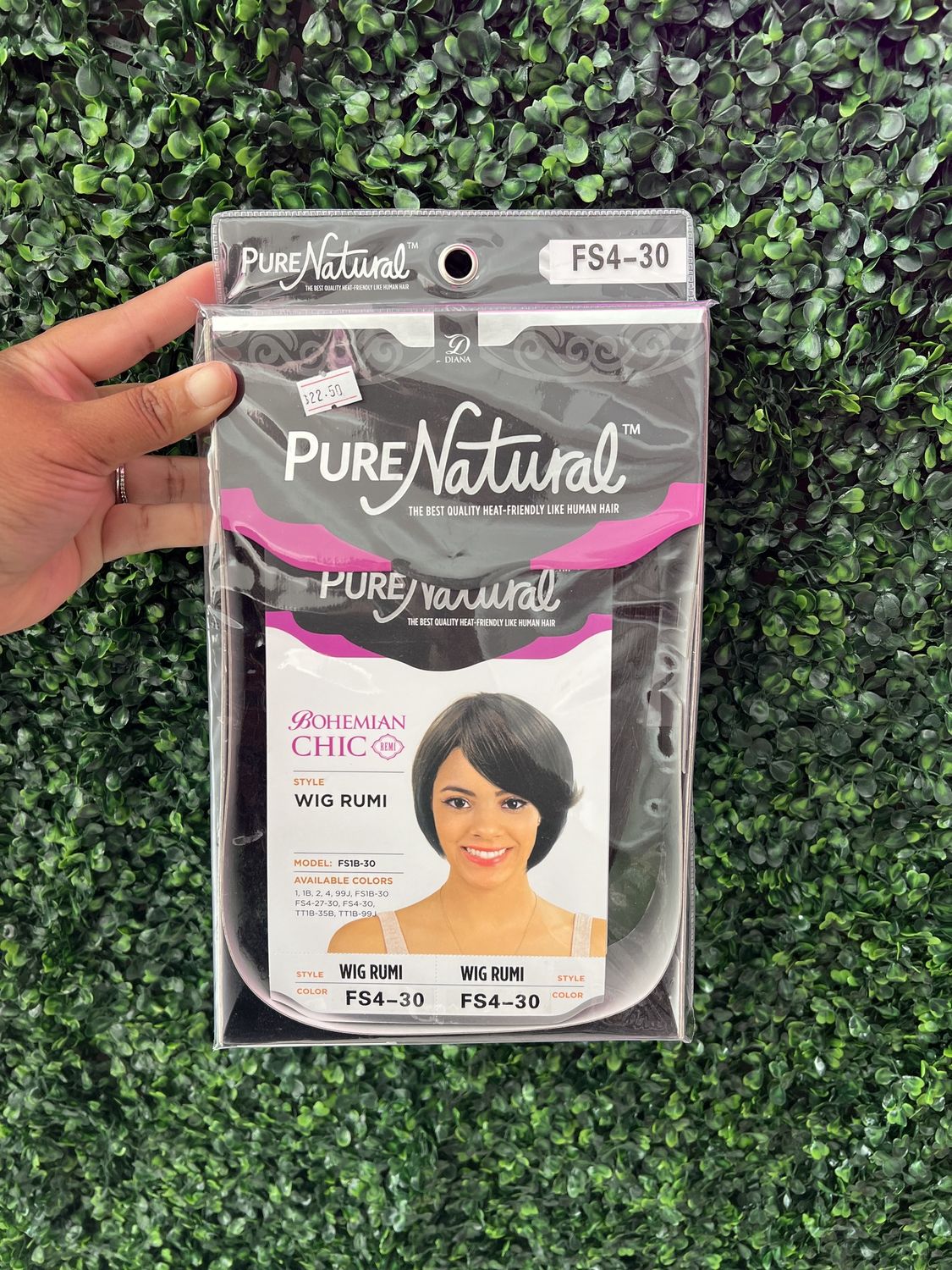 PURE NATURAL WIG RUMI
