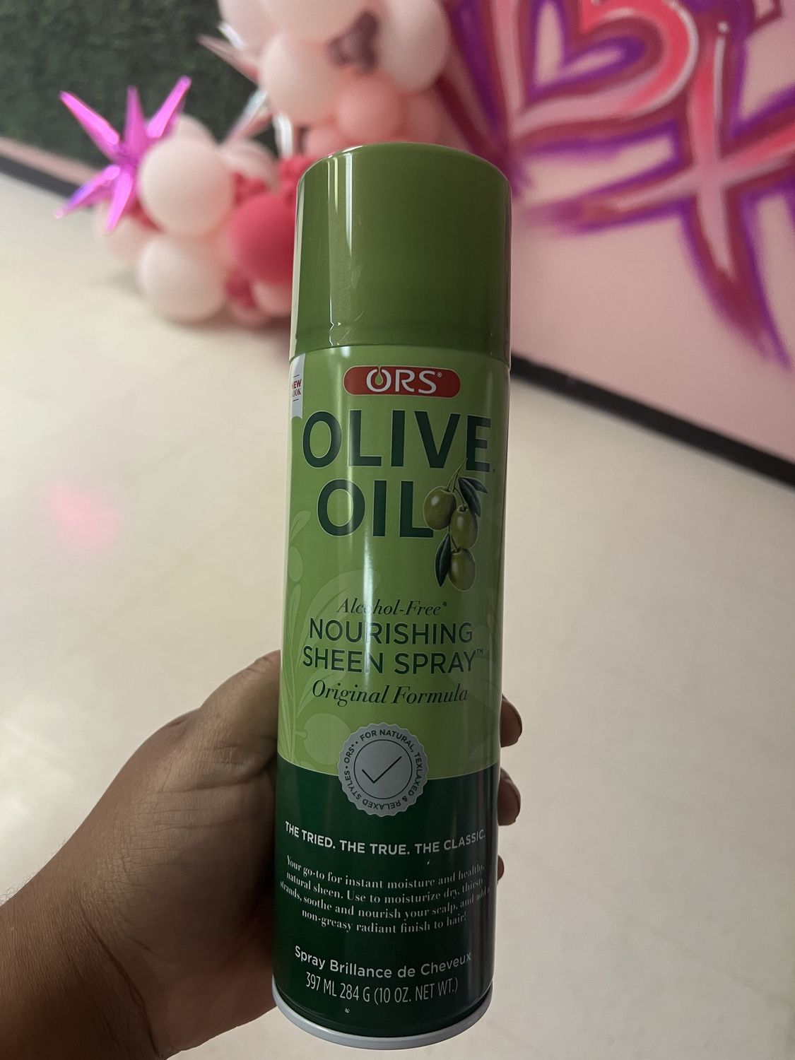 OLIVE OIL NOURISHING SHEEN SPRAY
