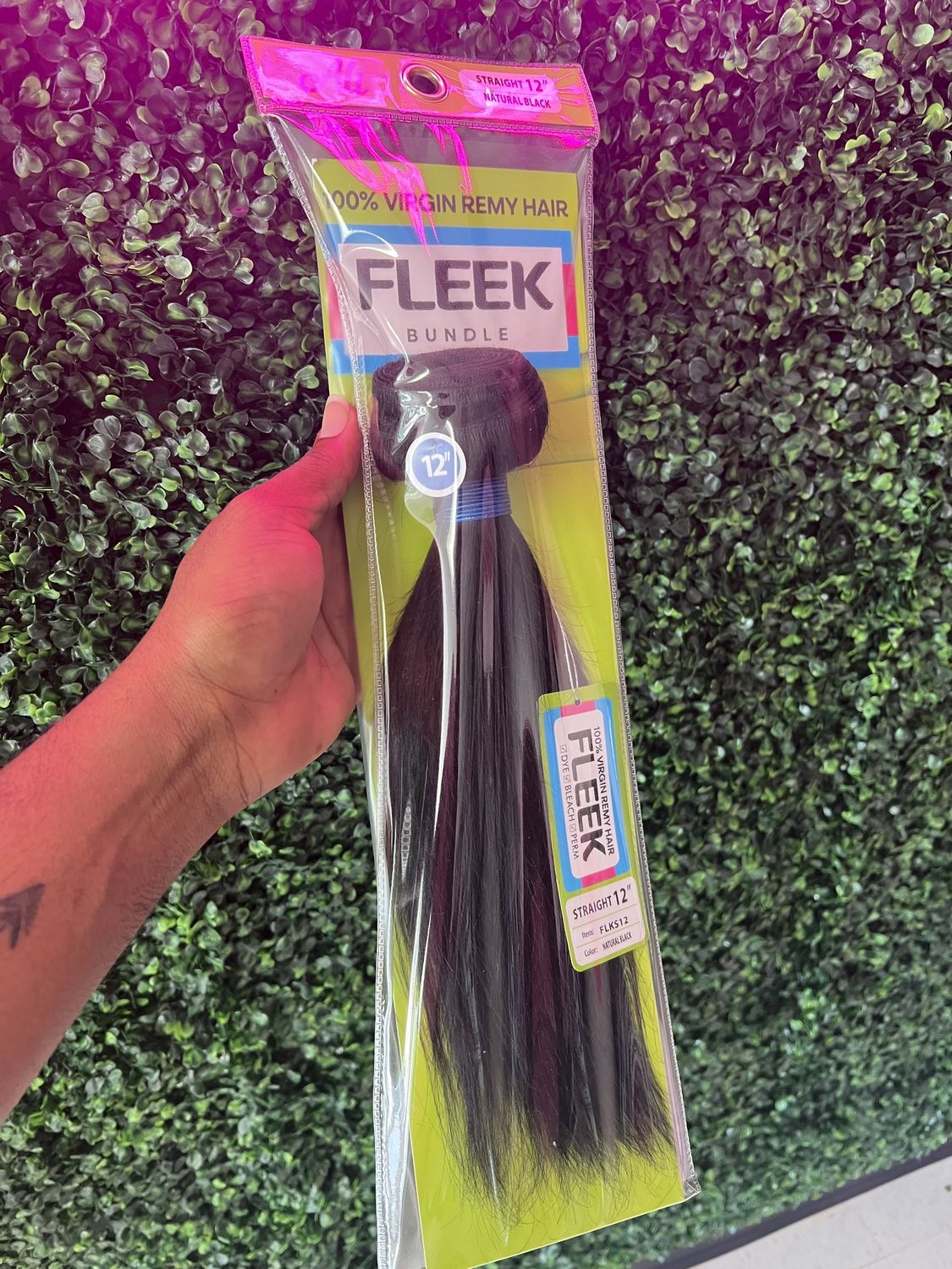 FLEEK BUNDLE STRAIGHT 12&quot;