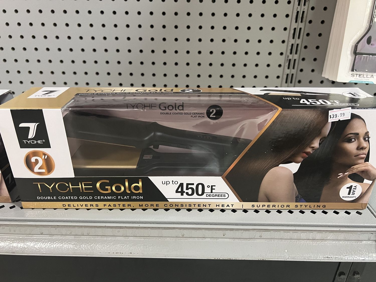 TYCHE GOLD 2&quot; FLAT IRON