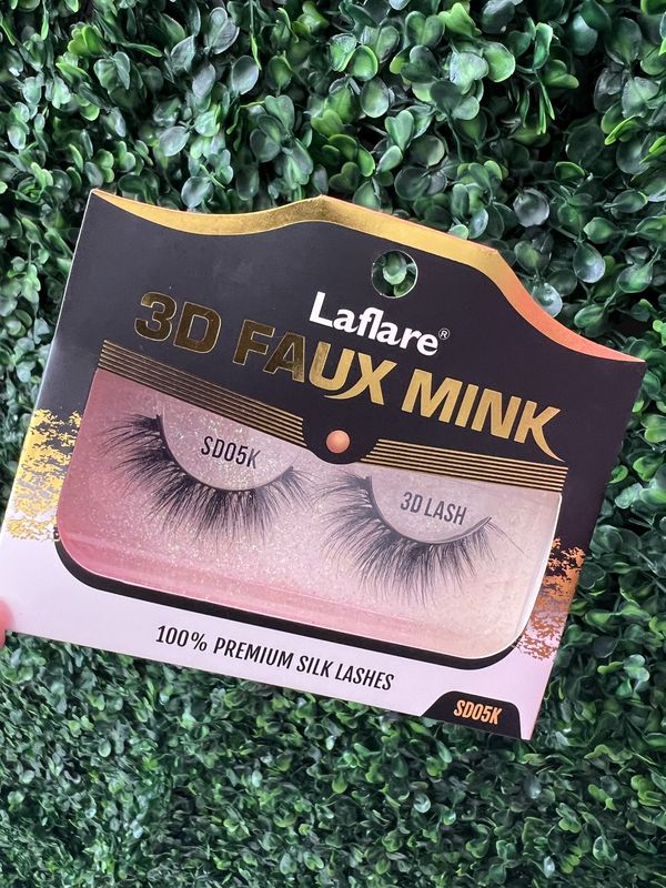 LAFLARE 3D FAUX MINK LASHES
