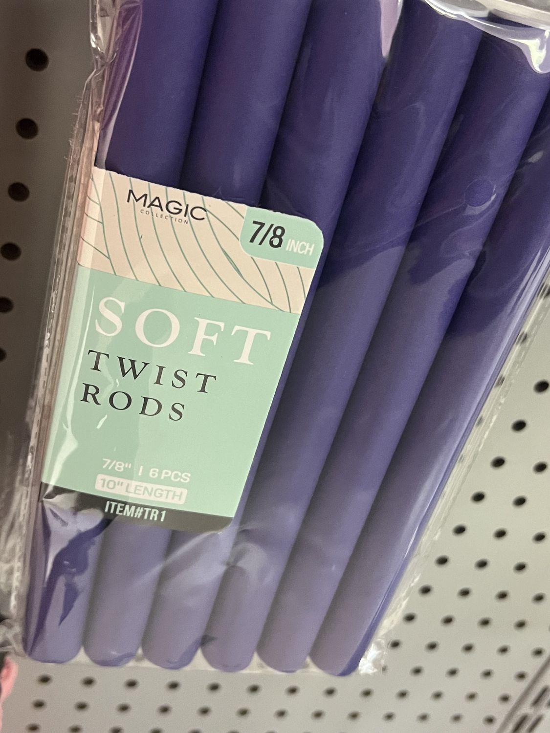 RESPONSE 10&quot; TWIST RODS 7/8&quot; [PURPLE]