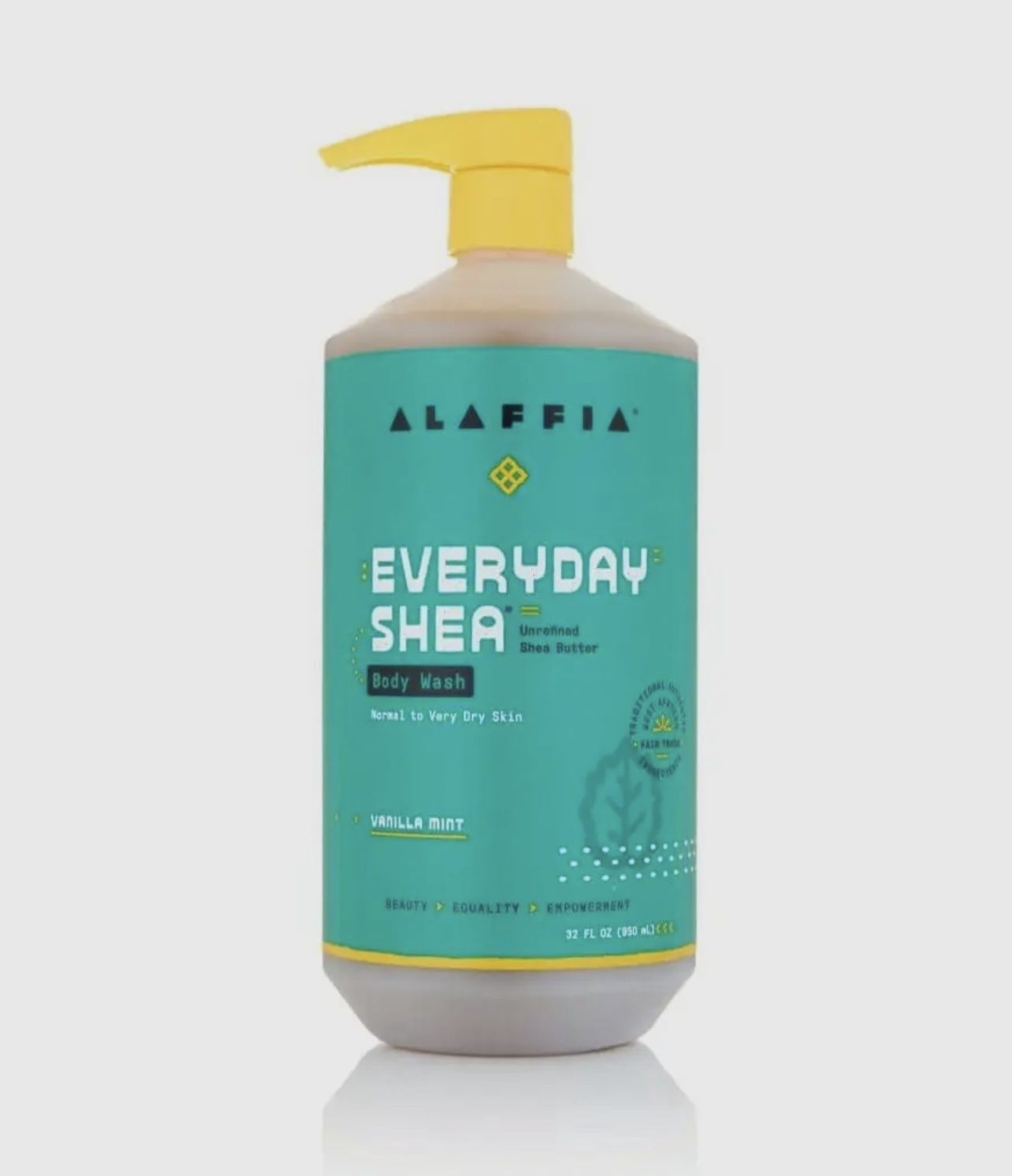 EVERYDAY SHEA BODY WASH [VANILLA MINT] 32OZ