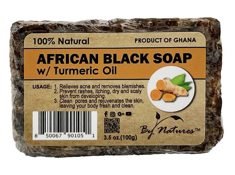 100% NATURAL AFRICAN BLACK SOAP