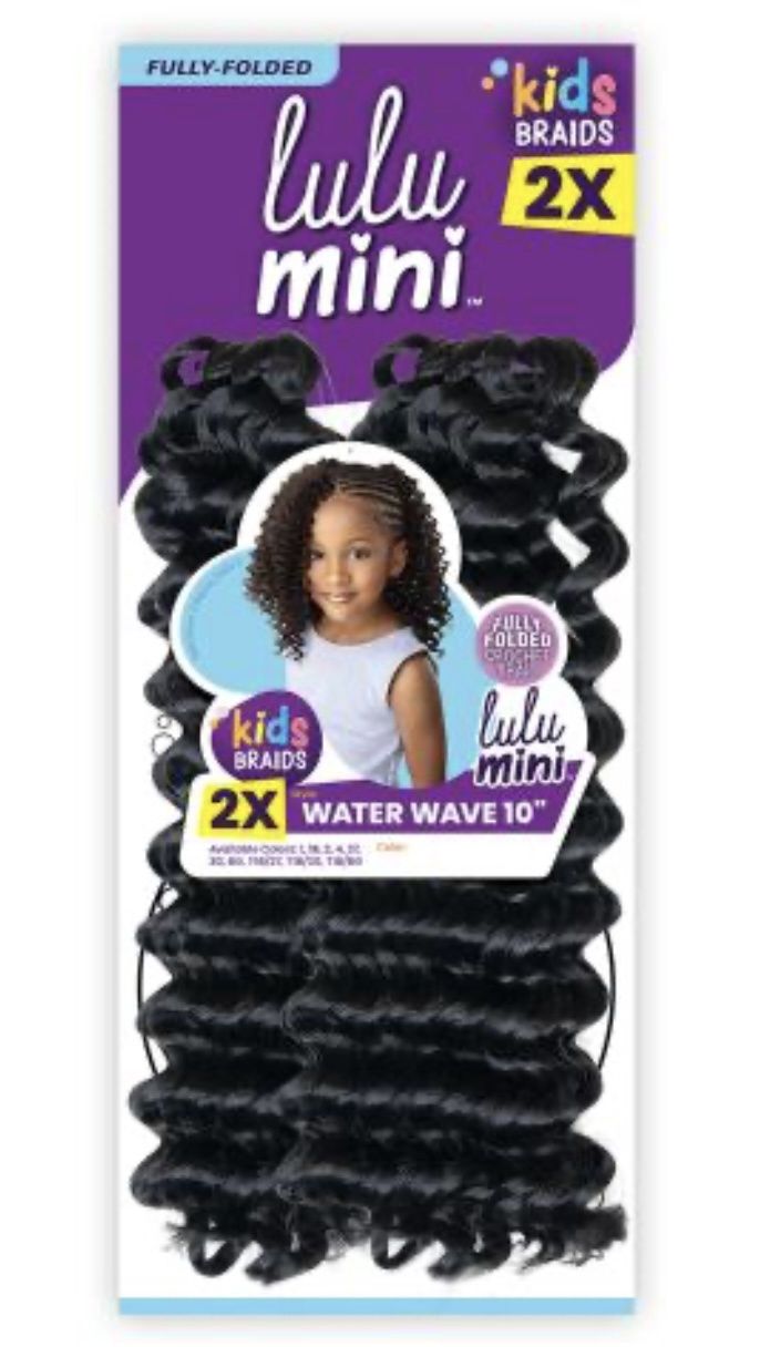 LULU MINI KIDS 2X WATER WAVE 10&quot; [1B]