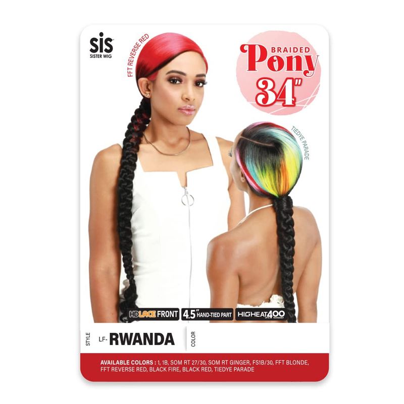 BEYOND BRAIDED PONY-RWANDA [FFT BLONDE]