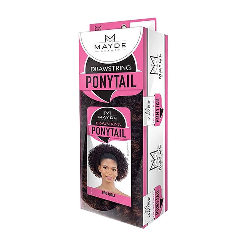 DRAWSTRING PONYTAIL FRO DOLL [4]
