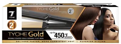 TYCHE GOLD 2" FLAT IRON