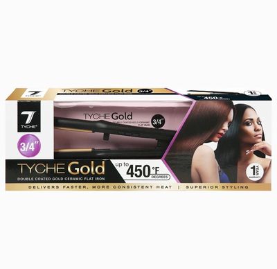 TYCHE GOLD 3/4" FLAT IRON
