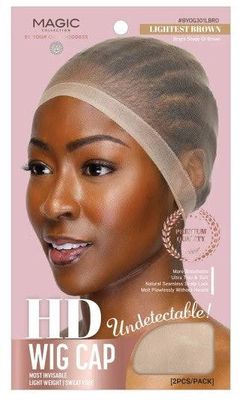 HD WIG CAP [NATURAL BROWN]