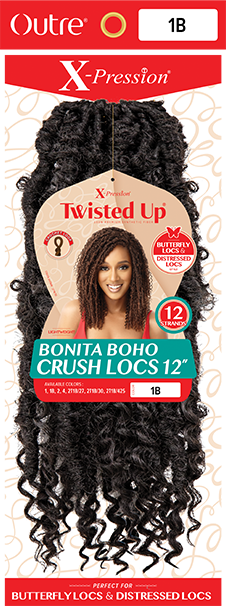 TWISTED UP BONITA CRUSH LOCS 12&quot;