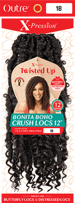 TWISTED UP BONITA CRUSH LOCS 12"