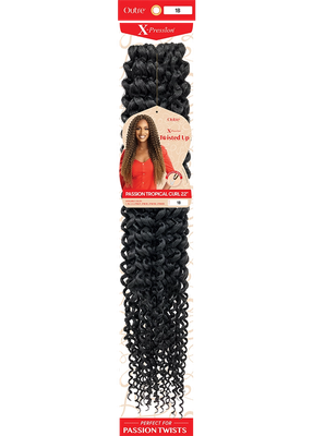 TWISTED UP PASSION TROPICAL CURL 22"