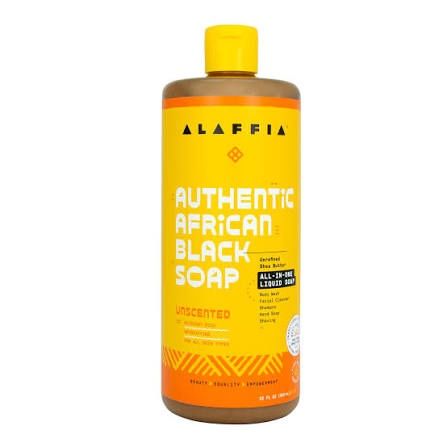 AUTHENTIC AFRICAN BLACK SOAP ALL-IN-ONE [UNSCENTED]