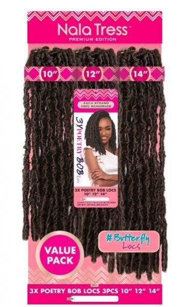 NALA TRESS 3X POETRY BOB LOCS