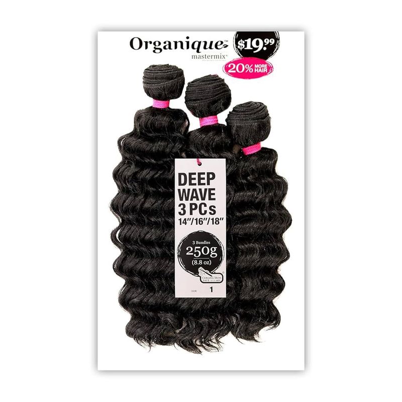 ORGANIQUE DEEP WAVE 3PCS 14/16/18 [1B]