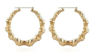 90&#39;S HOOP EARRINGS [CIRCLE]