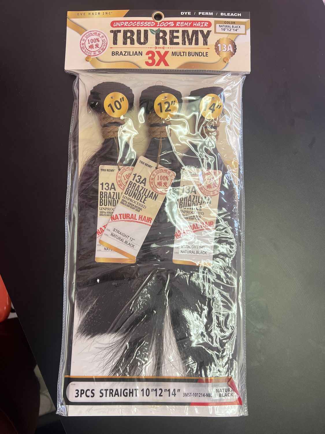 TRU REMY BRAZILIAN 3X MULTI BUNDLE 3PCS