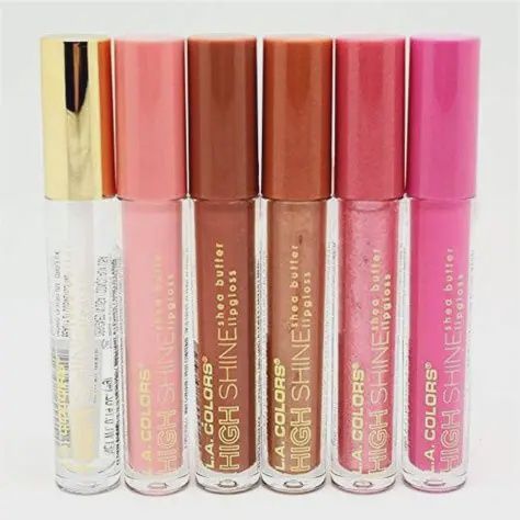 LA COLORS HIGH SHINE SHEA BUTTER LIP GLOSS
