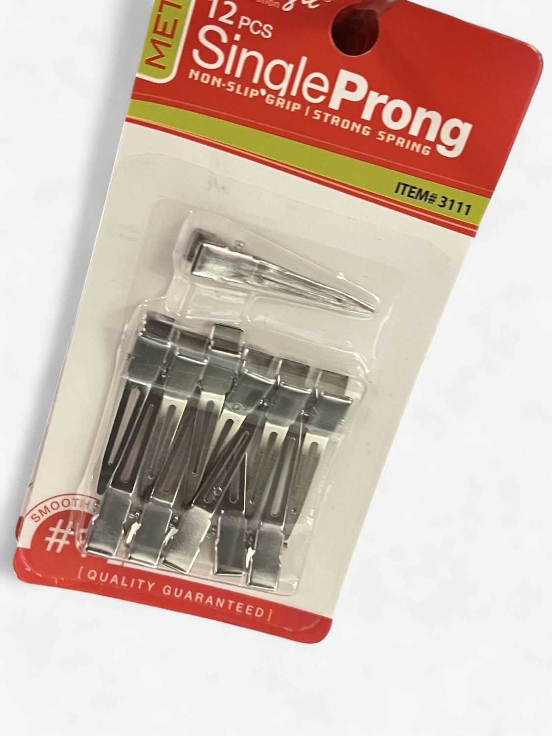 Magic Metal Single Prong Clips