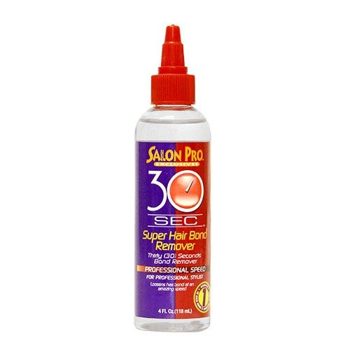 Salon Pro 30 Second Remover Oil Super Hair Bond [4oz]