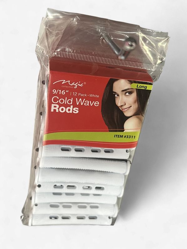 Cold Wave Rods White [Long] 9/16"